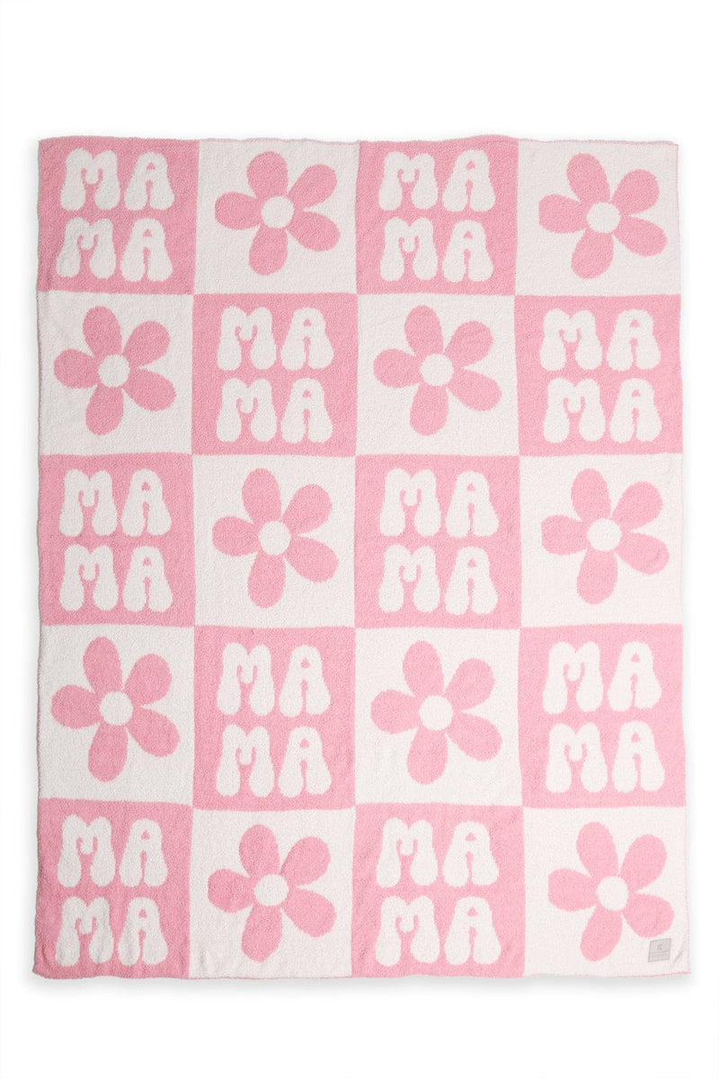 JCL6051 Super Lux Floral Mama Blanket - MiMi Wholesale