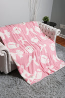 JCL6052 Super Lux Ribbon Football Blanket - MiMi Wholesale