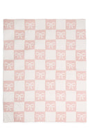 JCL6055 Super Lux Ribbon Checker Blanket - MiMi Wholesale