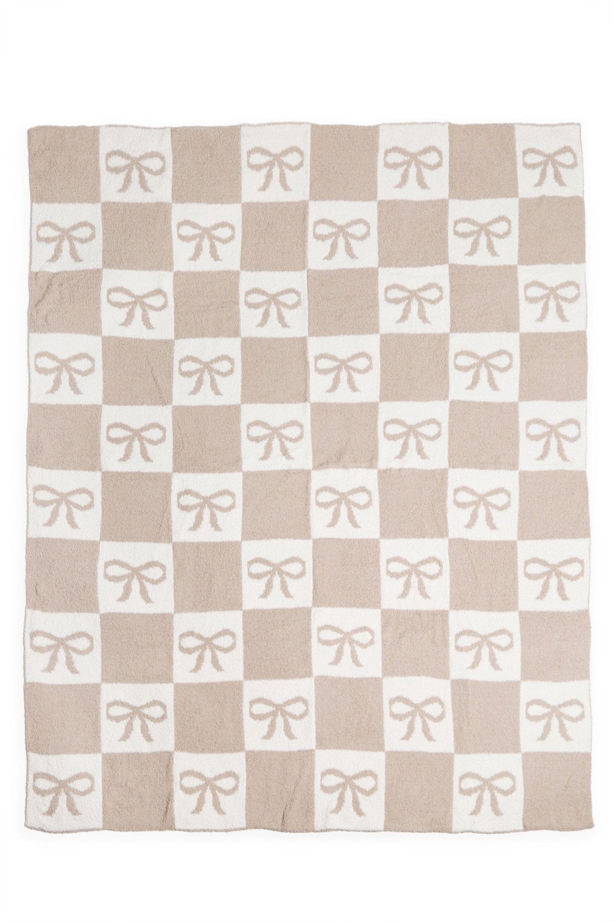 JCL6055 Super Lux Ribbon Checker Blanket - MiMi Wholesale