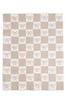 JCL6055 Super Lux Ribbon Checker Blanket - MiMi Wholesale