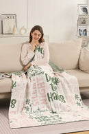 JCL6059 Super Lux Holly Jolly Christmas Blanket - MiMi Wholesale