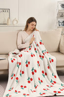 JCL6062 Super Lux Cherry Blanket - MiMi Wholesale