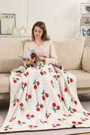 JCL6062 Super Lux Cherry Blanket - MiMi Wholesale