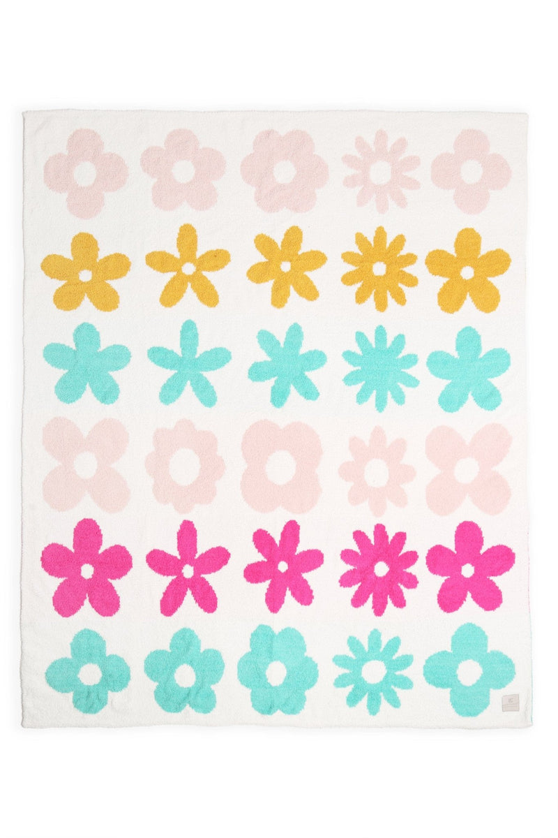 JCL6065 Super Lux Floral Blanket - MiMi Wholesale