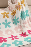 JCL6065 Super Lux Floral Blanket - MiMi Wholesale