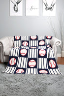 JCL6075 Baseball Super Lux Blanket - MiMi Wholesale