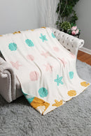 JCL6078 Super Lux Sea Life Throw Blanket - MiMi Wholesale