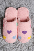 JCL6106 Super Lux Multi Color Heart Slippers - MiMi Wholesale