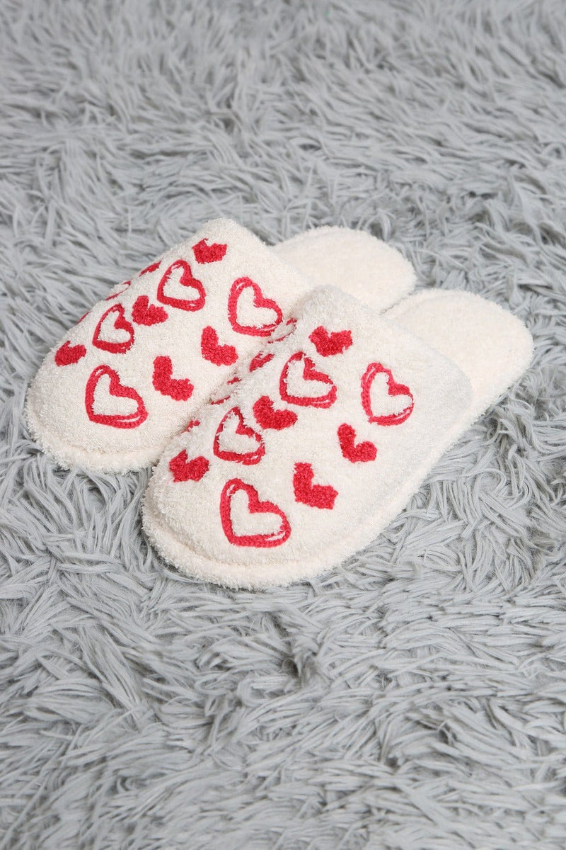 JCL6113 Super Lux Love Heart Slippers - MiMi Wholesale