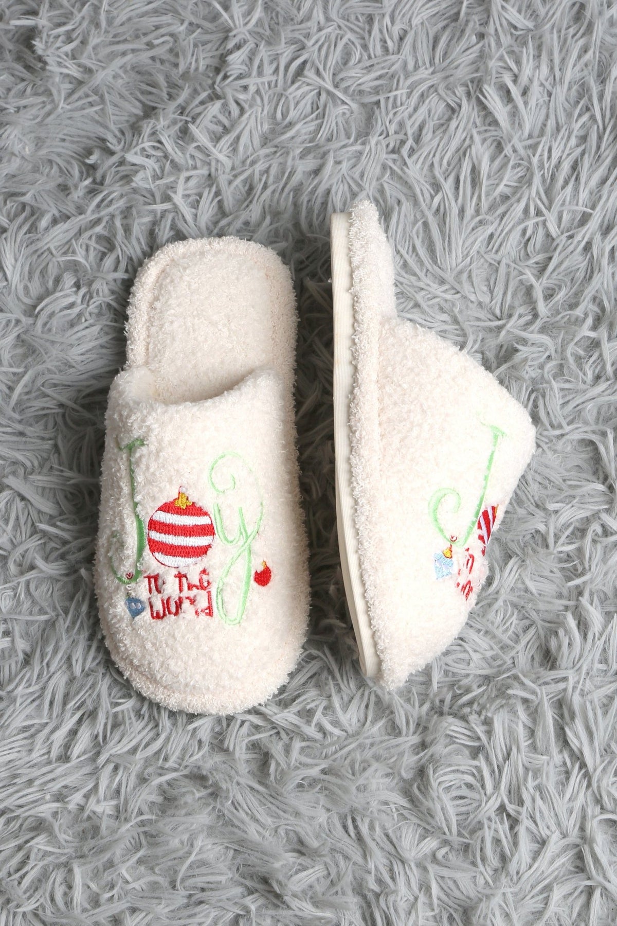 JCL6120 Super Lux Christmas Slippers - MiMi Wholesale