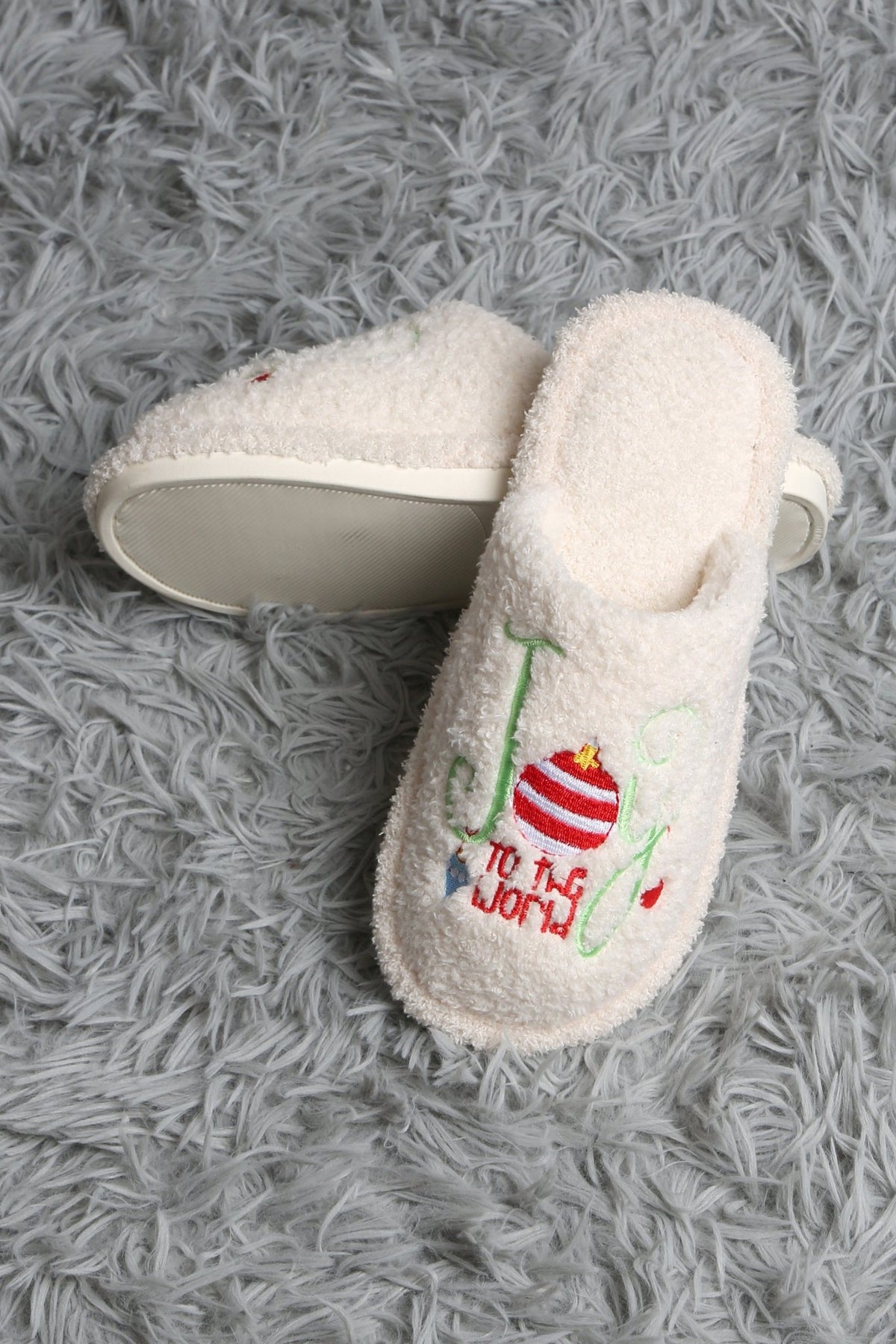 JCL6120 Super Lux Christmas Slippers - MiMi Wholesale