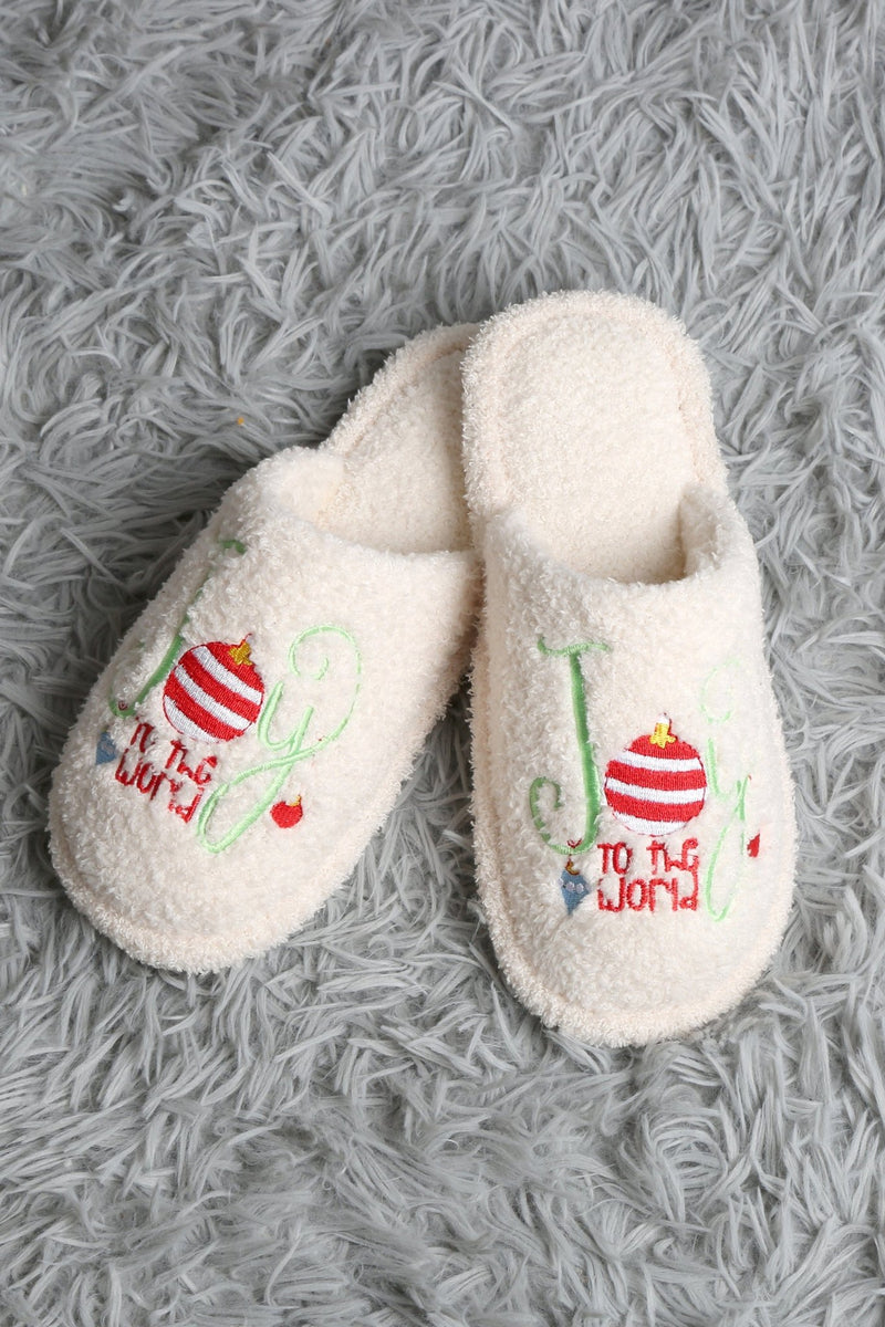 JCL6120 Super Lux Christmas Slippers - MiMi Wholesale