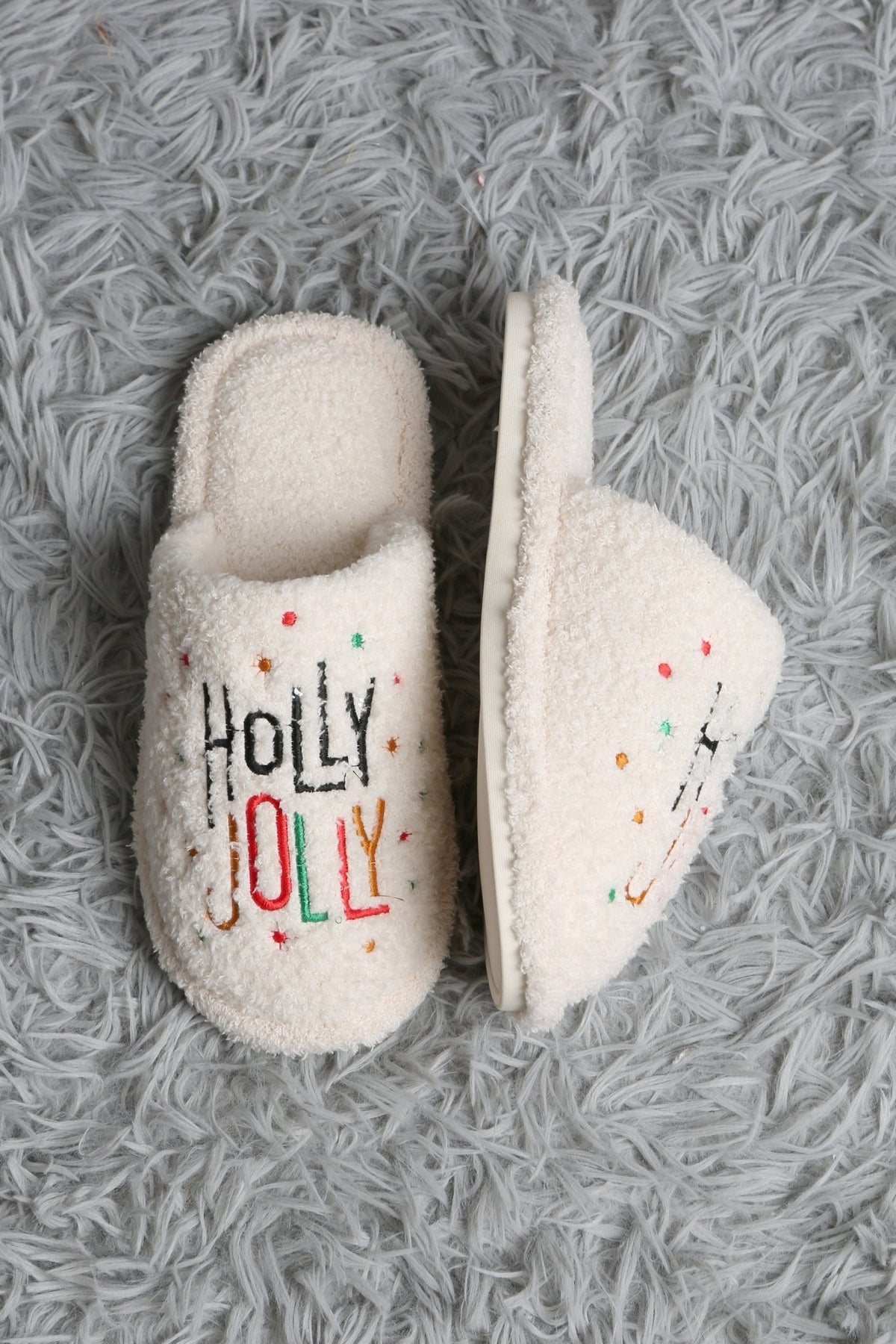 JCL6120 Super Lux Christmas Slippers - MiMi Wholesale