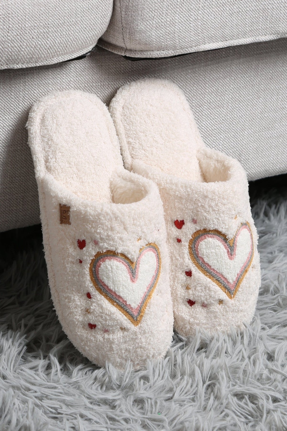 JCL6135 Super Lux Love, Hope, Joy Slippers - MiMi Wholesale