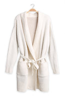 JCL6270 Super Lux Solid Color Robe/Cardigan - MiMi Wholesale