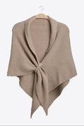 JCL6287 Cozy Solid Soft Knit Wrap Shawl - MiMi Wholesale