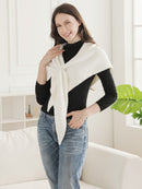JCL6287 Cozy Solid Soft Knit Wrap Shawl - MiMi Wholesale