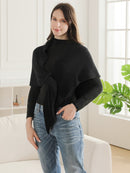 JCL6287 Cozy Solid Soft Knit Wrap Shawl - MiMi Wholesale