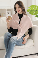 JCL6287 Cozy Solid Soft Knit Wrap Shawl - MiMi Wholesale