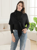 JCL6287 Cozy Solid Soft Knit Wrap Shawl - MiMi Wholesale