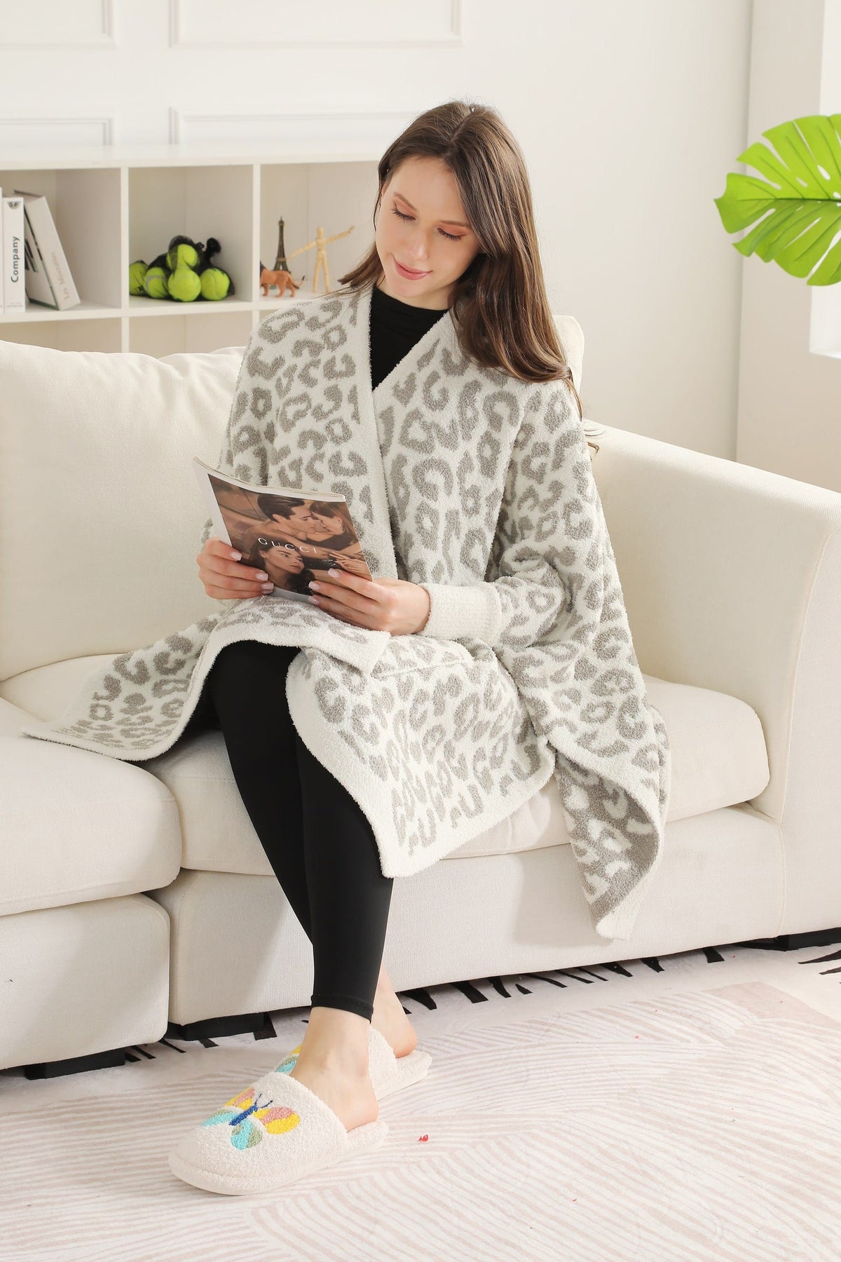 JCL6290-GRAY microfiber blanket