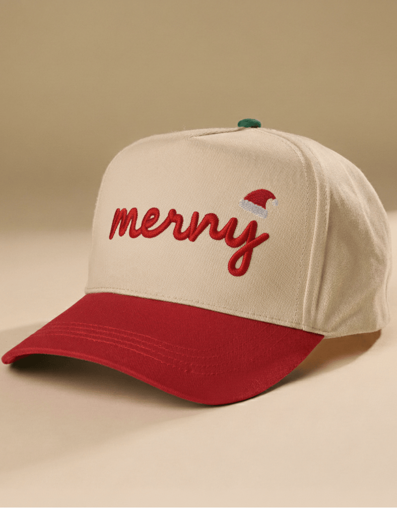 JHCS013 Merry Embroidered Baseball Cap - MiMi Wholesale