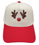 JHCS014 Reindeer Embroidered Baseball Cap - MiMi Wholesale