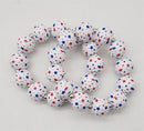 JKB2099 Americana Wooden Ball Stretch Bracelet Set - MiMi Wholesale