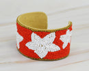 JMB1001 Gameday Star Beaded Cuff - MiMi Wholesale