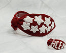 JMH1004 Gameday Beaded Ace and Star Headband - MiMi Wholesale