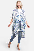 JP2206 Jane Paisley Print Kimono - MiMi Wholesale