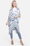 JP2206 Jane Paisley Print Kimono - MiMi Wholesale