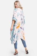 JP2221 Grace Floral Print Kimono - MiMi Wholesale