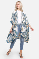 JP2258 Hayley Paisley Print Kimono - MiMi Wholesale