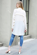 JP5007 Claire Oversized Long Sleeve Shirt - MiMi Wholesale