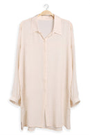 JP5007 Claire Oversized Long Sleeve Shirt - MiMi Wholesale