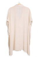 JP5009 Oversized Long Sleeveless Button Up Shirt - MiMi Wholesale