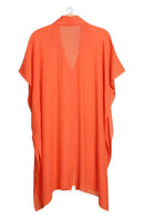 JP5009 Oversized Long Sleeveless Button Up Shirt - MiMi Wholesale