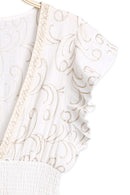 JP6006 Aileen Embroidered Maxi Sleeveless Cover Up Dress - MiMi Wholesale