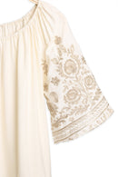 JP6028 Rochelle Embroidered Cover Up/Dress - MiMi Wholesale