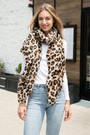 JS2414 Leopard Oblong Scarf - MiMi Wholesale