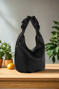 JY0522M Moira Scrunch Handle Hobo Bag - MiMi Wholesale