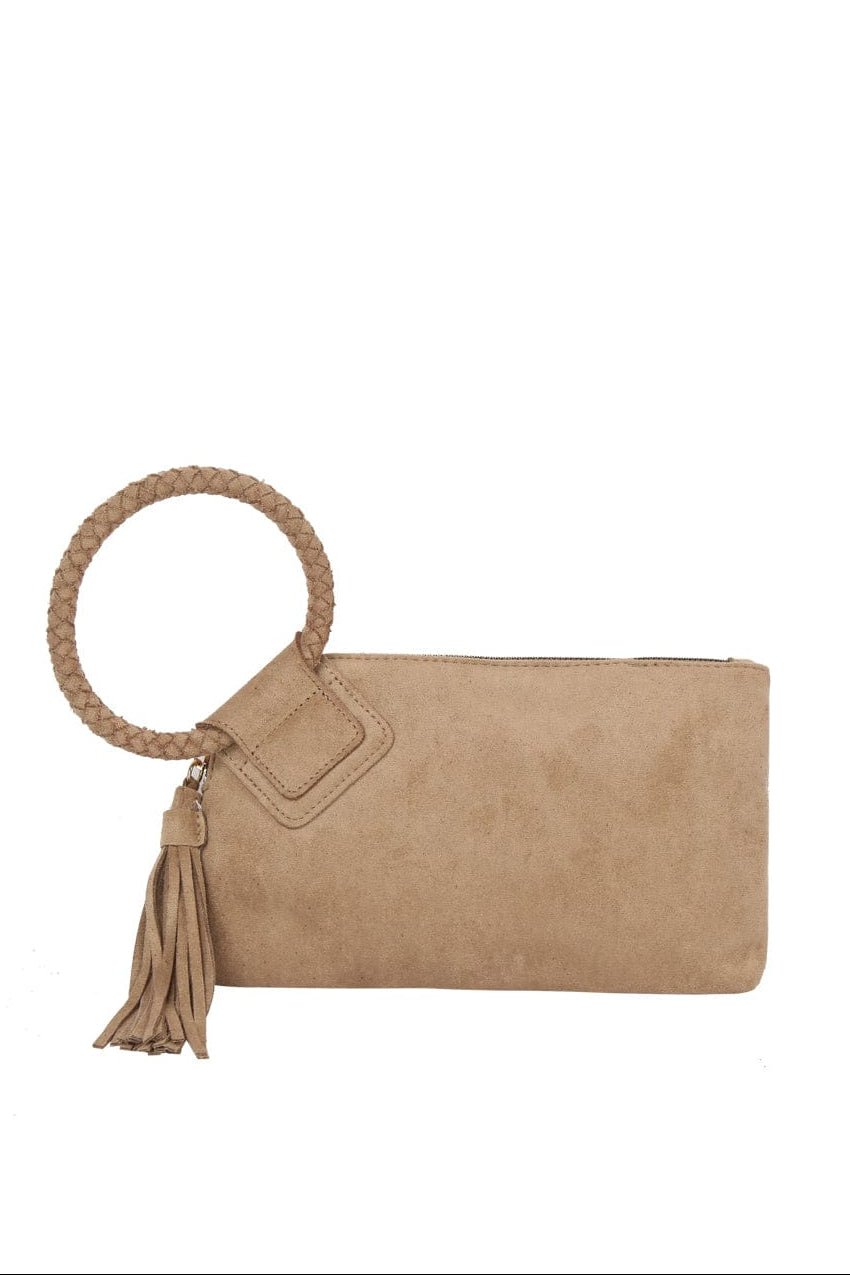 JYM0578 Suede Bangle Clutch - MiMi Wholesale