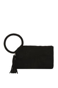 JYM0578 Suede Bangle Clutch - MiMi Wholesale