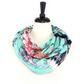 JZ - 10 - G Fire Print Infinity Scarf - MiMi Wholesale