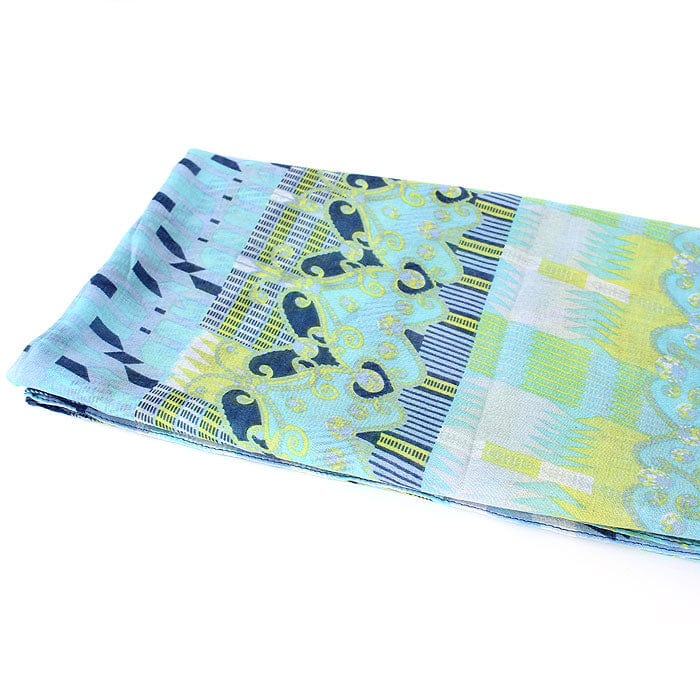 JZ - 14 - BL Aztec Print Infinity Scarf - MiMi Wholesale