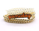 KB1005 Game Day Stretch 5 Piece Beaded Bracelet Set - MiMi Wholesale