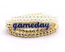 KB1005 Game Day Stretch 5 Piece Beaded Bracelet Set - MiMi Wholesale