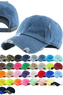 KBE Premium Distressed Cotton Cap - MiMi Wholesale